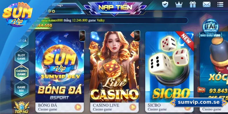 SUMVIP - Link Truy Cập SUMVIP.COM Chính Thức Không Bị Chặn 37 Giới thiệu đôi nét về sân chơi Sumvip